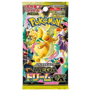 ‼️พร้อมส่งในไทย‼️[ซอง]Pokémon Card Game TCG Mega Evolution Series Booster Pack แท้จากญี่ปุ่น🇯🇵 100%