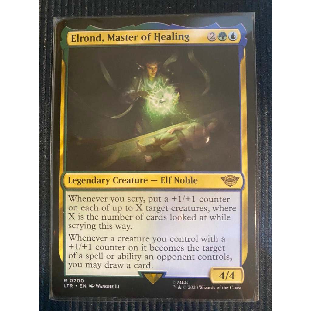 MtG Single Card: Elrond, Master of Healing             [Set: LTR] Rare