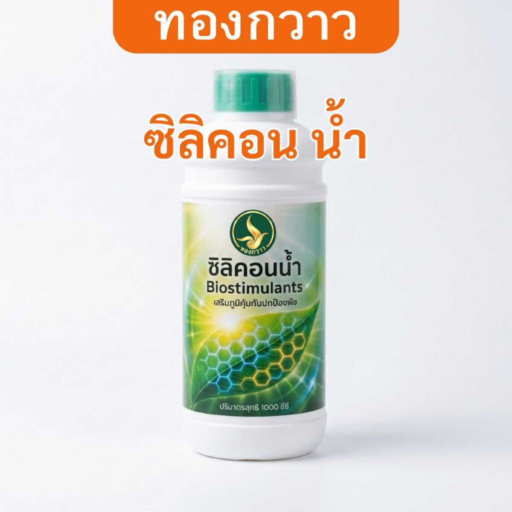 ซิลิคอน น้ำ 1 ลิตร สกัดเข้มข้น พืชดูดซึมได้ดี