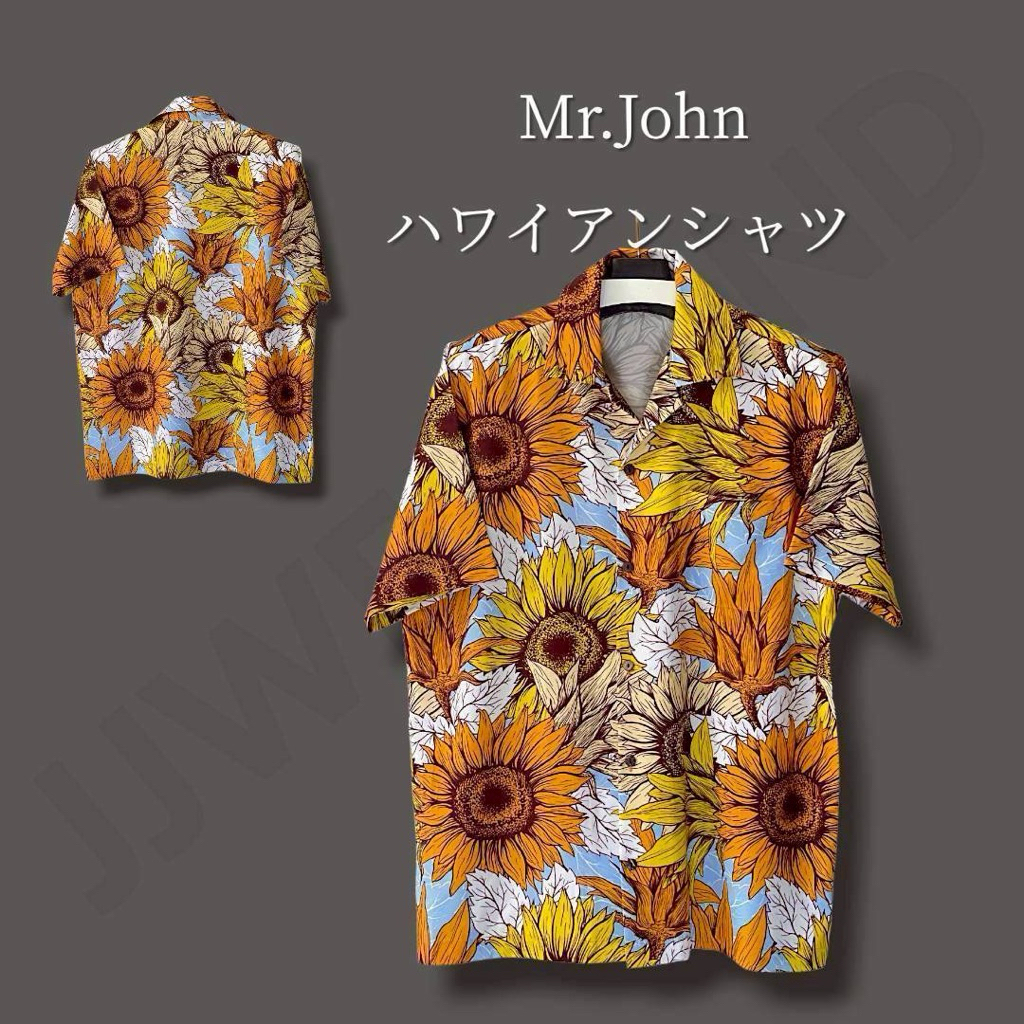 เสื้อสงกรานต์ เสื้อเชิ้ต ฮาวาย แขนสั้น M-3XL ผ้าแอร์ซอฟปริ้น นุ่ม เย็น ใส่สบายมาก