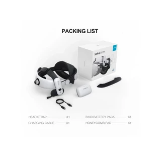 BOBOVR S3 Pro Head Strap สำหรับ Meta Quest 3 และ 3s (สายรัดหัว Meta Quest 3s)(แท่นชาร์จ Bobovr BD3)(PD100 Charging Dock)