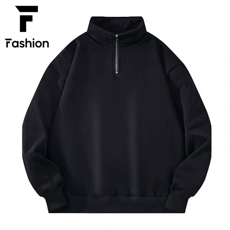【พร้อมส่ง】เสื้อสเวตเตอร์แขนยาว ทรง Oversize เกาหลี เนื้อผ้าดี ไม่เป็นขุย ✨ เรียบหรู ใส่ได้ทุกวัน