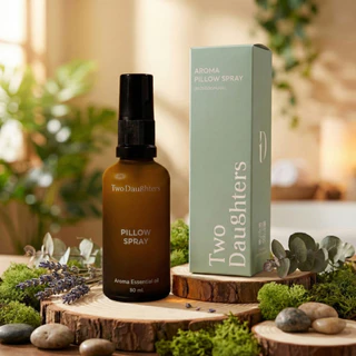 Two Daughters สเปรย์ฉีดหมอน Pillow Mist กลิ่นหอมผ่อนคลาย จากธรรมชาติ 100% ขนาด 50 ml