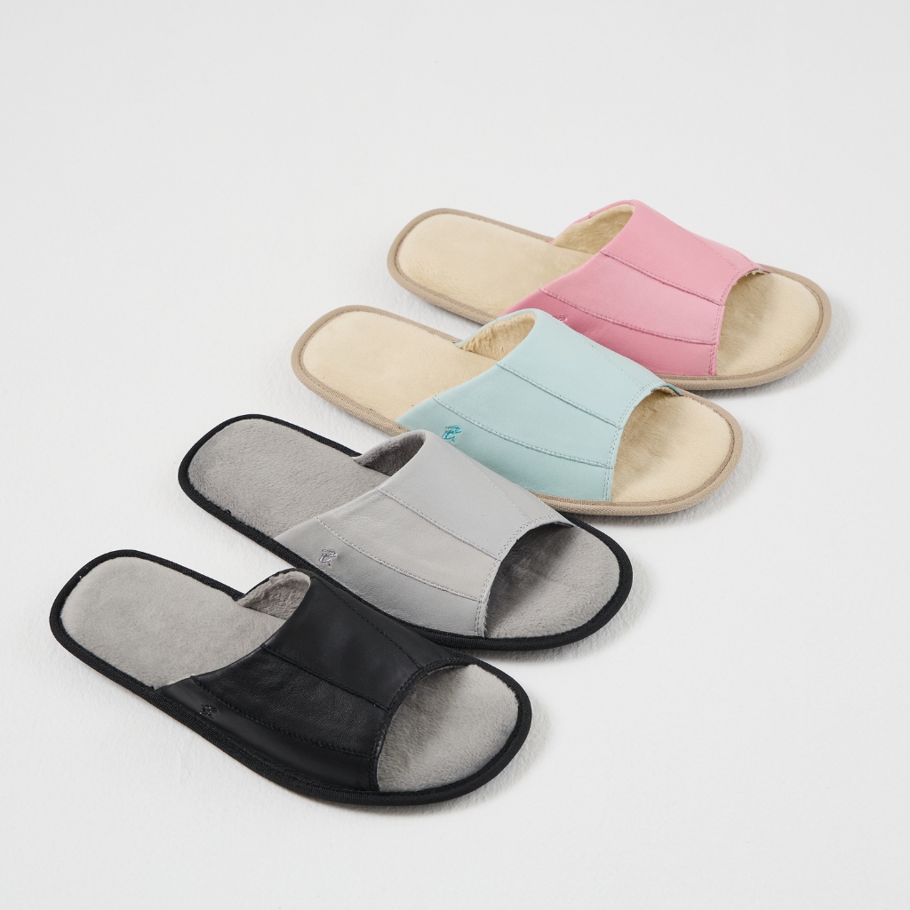 [Sliptosleep x Bloc B.] French Lambskin Slippers – รองเท้าใส่ในบ้าน
