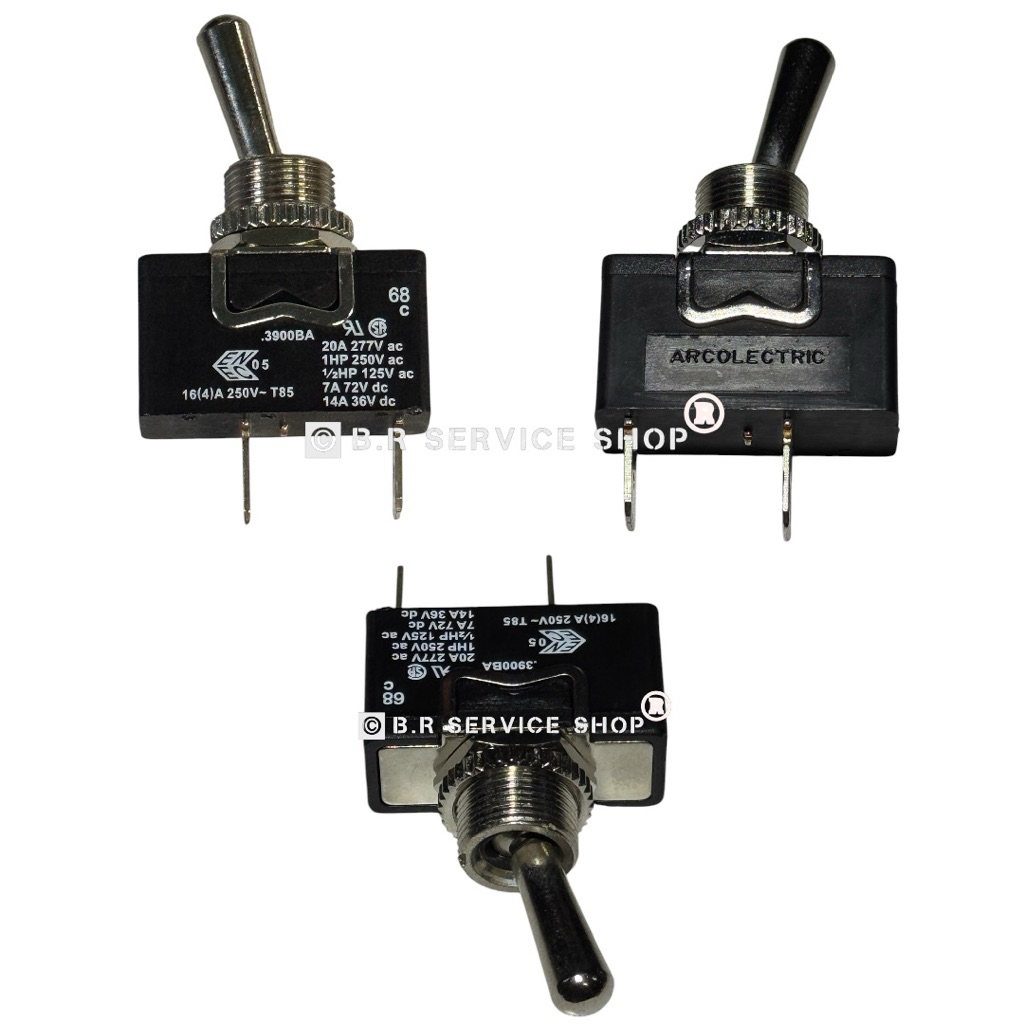 Arcolectric 3900BA Toggle Switch 2 PIN #อะไหล่เครื่องชงกาแฟ