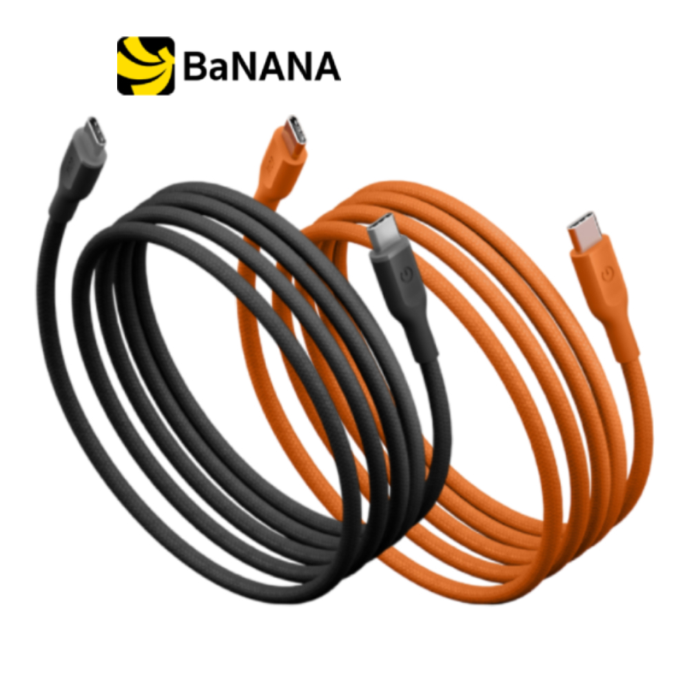 สายชาร์จ ENERGEA USB-C to USB-C 60W 480Mbps 1.5M FLOW by Banana IT