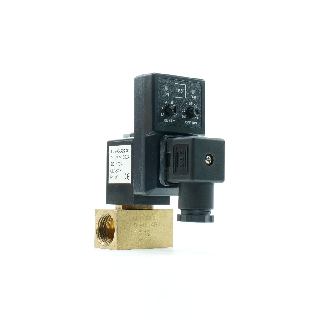 TCV-C-A220D TIMER CONTROL SOLENOID VALVE G1/2" TCV-04 CUBIC TCV-TM720