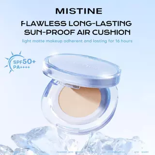 MISTINE FLAWLESS LOCK LONGWEAR CUSHION SPF50+ PA++++ คุชชั่นผสานเซรั่ม'ปกปิดเป๊ะ ติดทนยาวนาน'บางเบา'แนบสนิท'กันแดด ระดับ