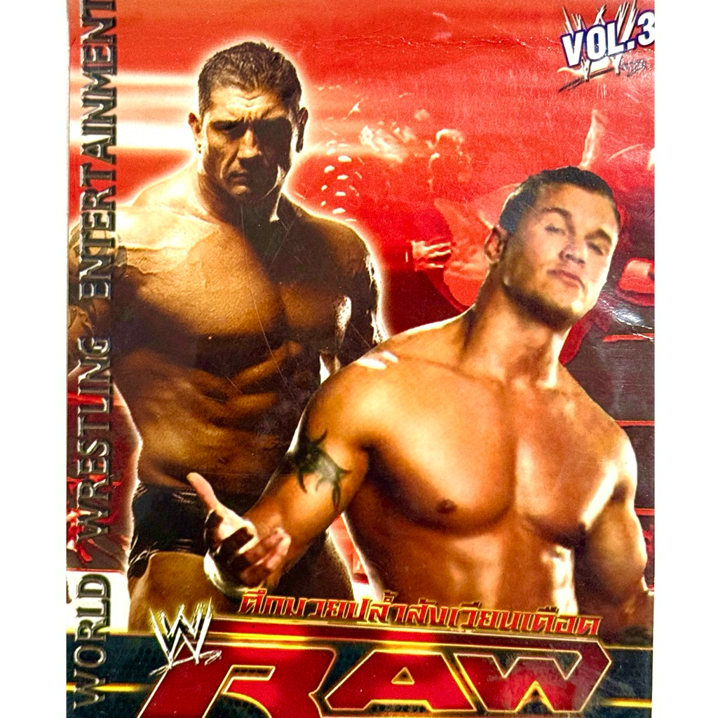 VCDมวยปล้ำWWE RAW พากย์ไทย