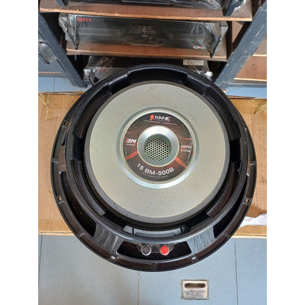 ดอกลำโพง15นิ้วโครงหล่อ KANE  15BM-500B ว๊อย3นิ้ว 600W