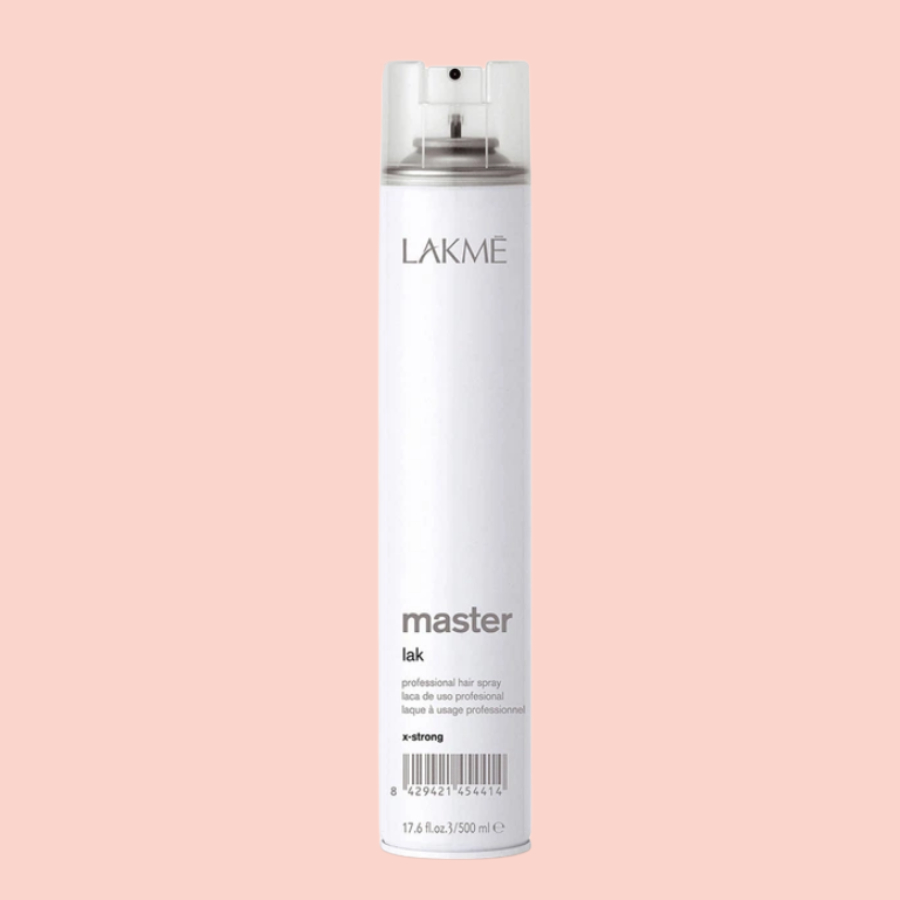 Lakme Master Lak X-Strong 500 ML.สเปรย์จัดแต่งทรงผมสูตรแข็งพิเศษจัดแต่งทรงผมทุกสไตล์ให้อยู่ทรงได้ตามต้องการ