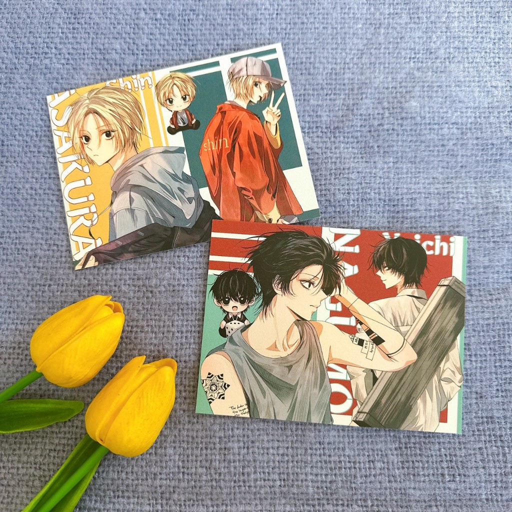 (✅พร้อมส่ง) Postcard Nagumo & Shin : Sakamoto Days (เซ็ต 2ใบ)