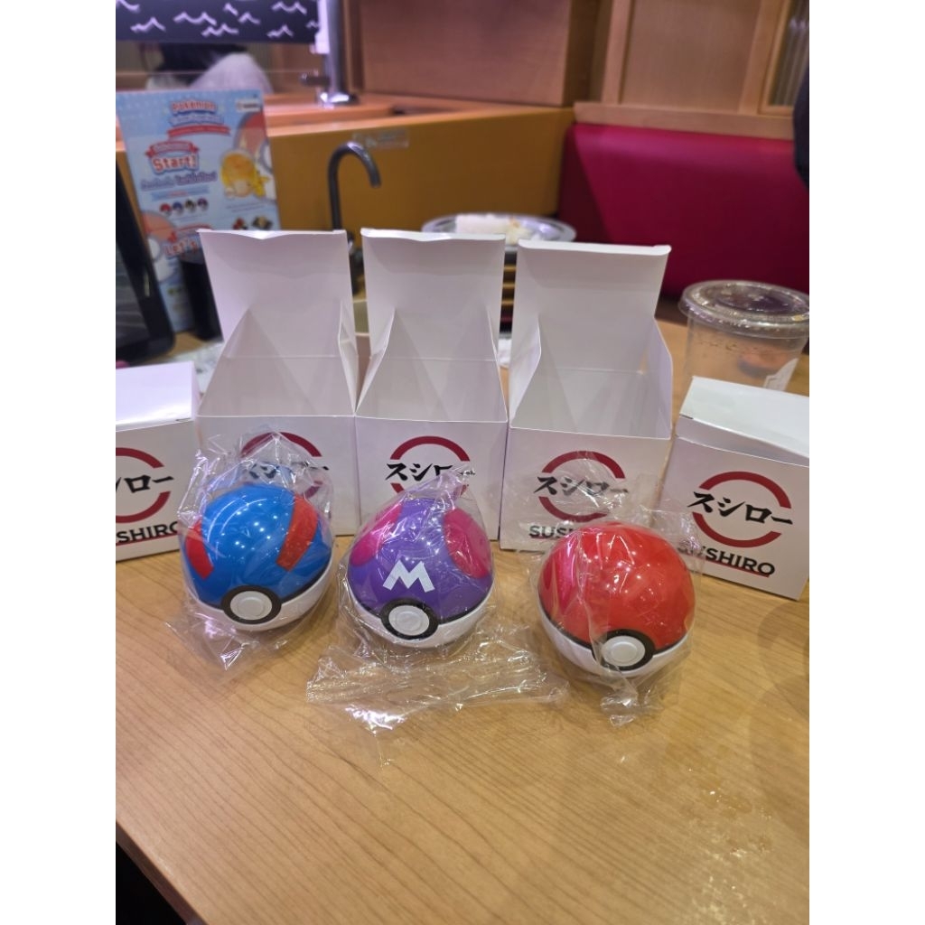 Poke Ball Sushiro โปเกบอล