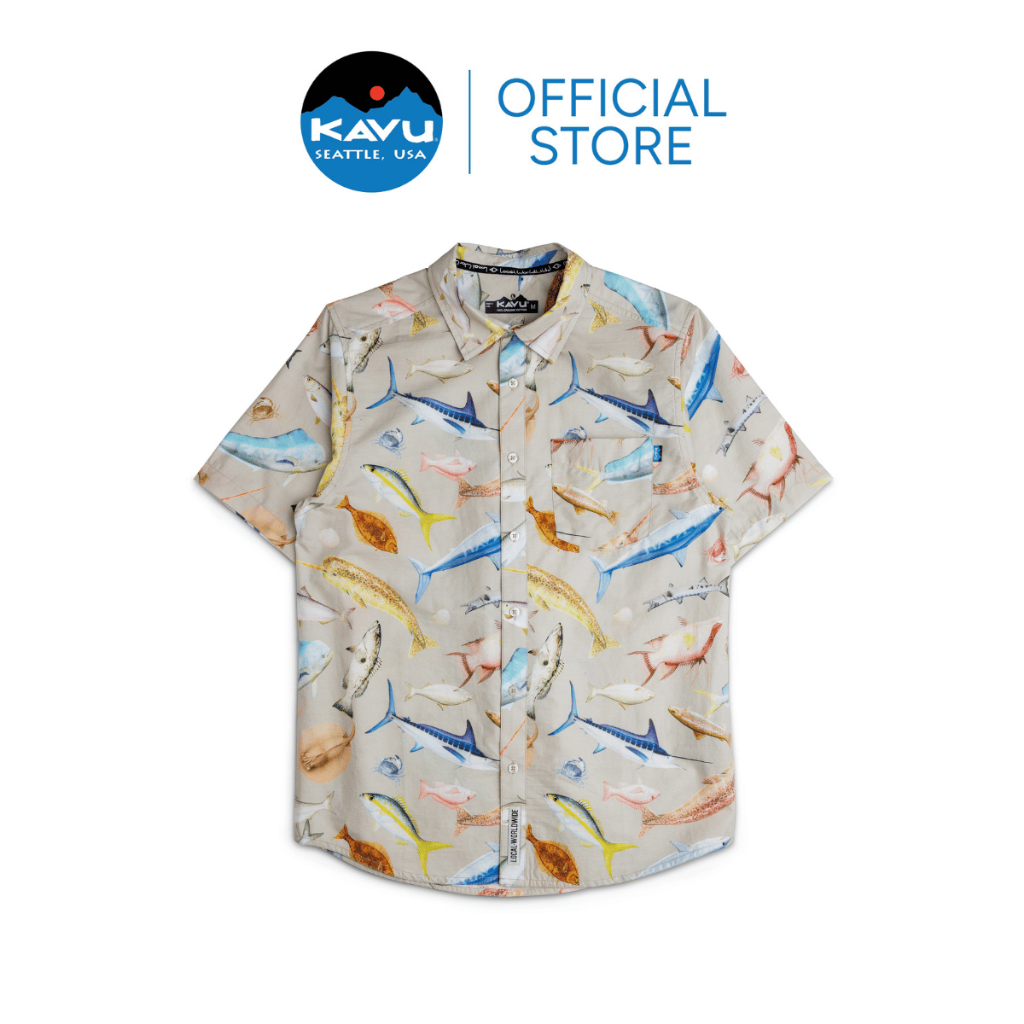 [ New Arrival ] KAVU Festaruski Shirt เสื้อเชิ้ตแขนสั้น ผู้ชาย