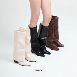 QOMUTE รุ่น Everyday boots รองเท้าบูทรุ่นเบสิก ใส่สบาย แมทช์ง่าย