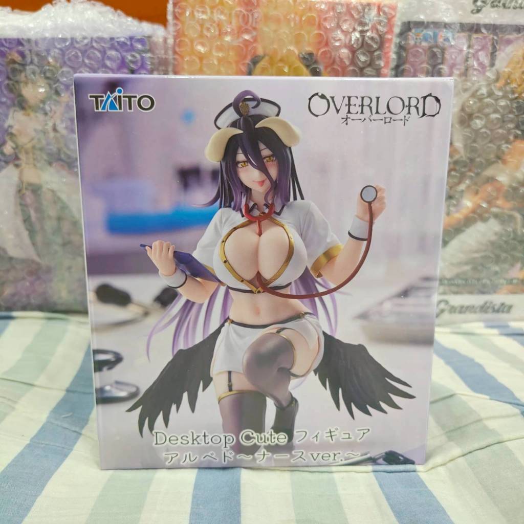 (พร้อมส่ง) Overlord - Albedo Figure - Desktop Cute - Nurse ver. (Taito)