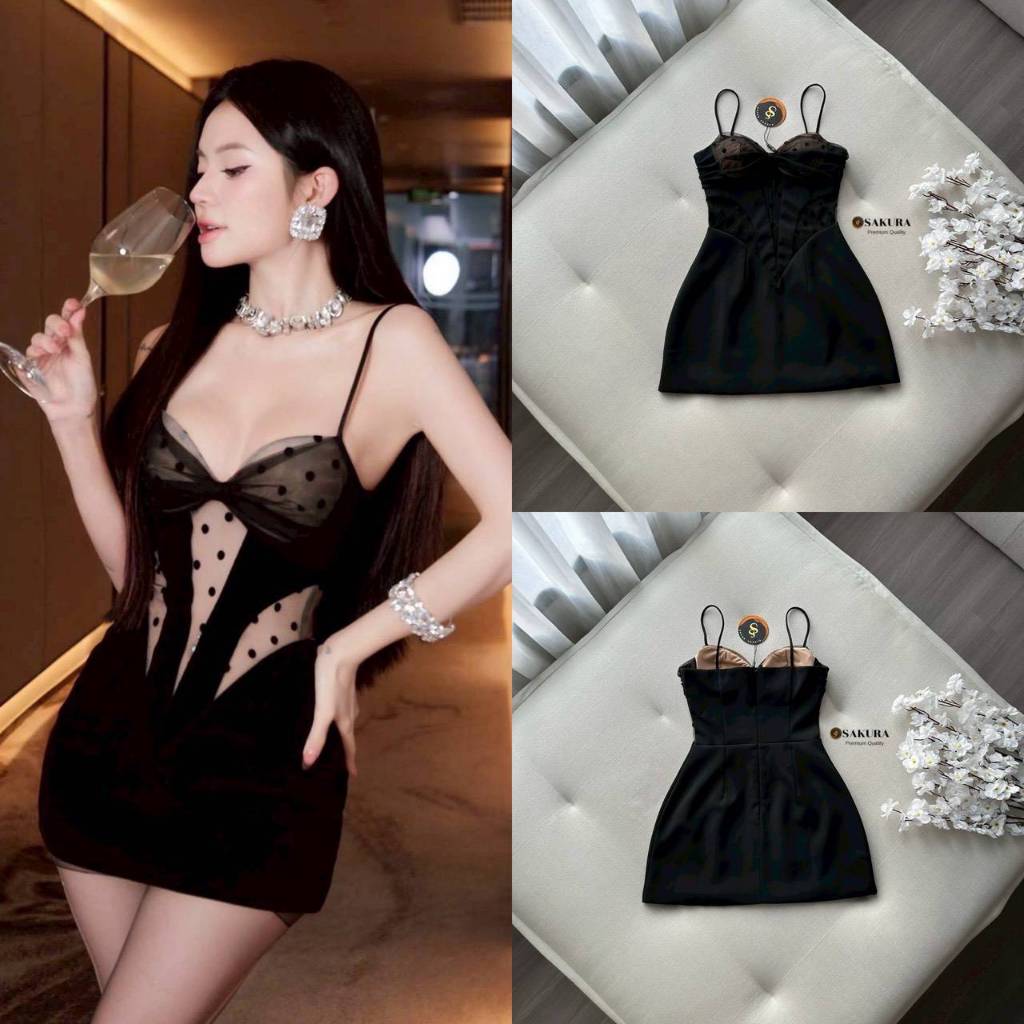 sakurabrand Minidress Polka dot