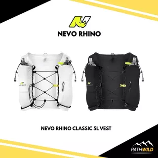 NEVO RHINO CLASSIC 5L VEST เป้น้ำแบบ Unisex ขนาด 5 ลิตร มาพร้อมขวดนิ่ม 500 ml. มีช่องเก็บของหลายช่อง