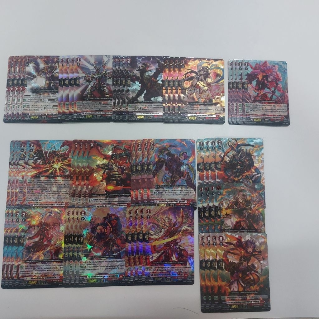 D-Cp10 Vanguard แยกสาย สีแดง กันดิวา วารีน่า ไซเคิลแดง  แยกใบ/ยกเซ็ต แวนการ์ด ดี ภาษาไทย