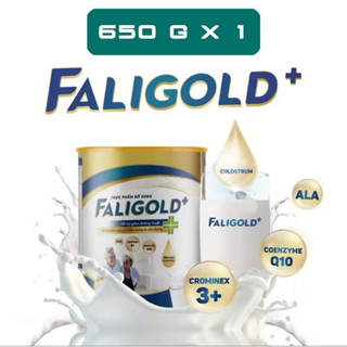 FALI-GOLD PLUS + [650 กรัม] นม Vanilla รสชาติ รสชาติ สูตรพิเ…