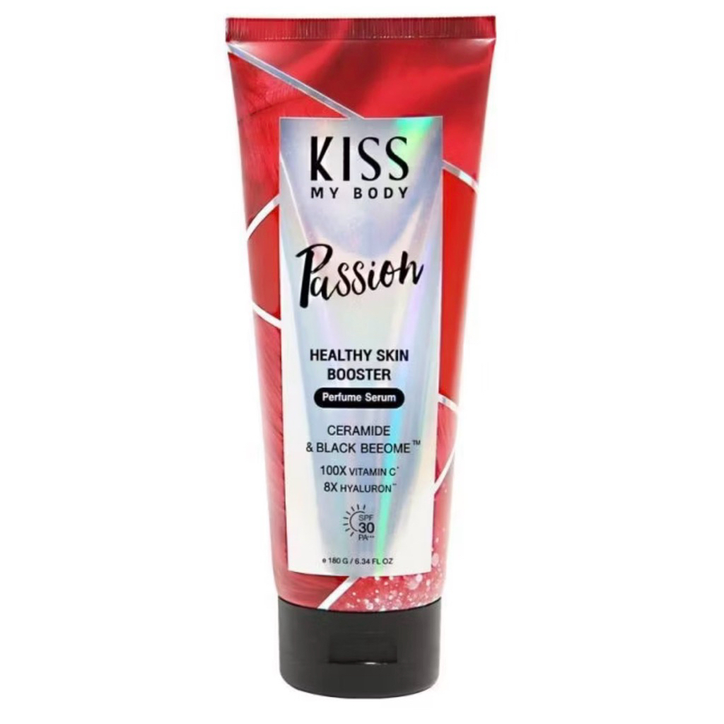 Sale ลดแรง ‼️โลชั่นน้ำหอม  คิส มาย บอดี้ Kiss My Body Healthy Skin Booster Perfume Serum SPF 30 PA++ 70g/180g