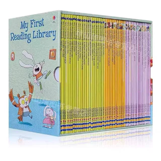 ​🌟พร้อมส่ง🌟 Usborne My First Reading Library กล่องเขียว (50 เล่ม) ชุดฝึกอ่านภาษาอังกฤษ เสริมพัฒนาการลูกสองภาษา