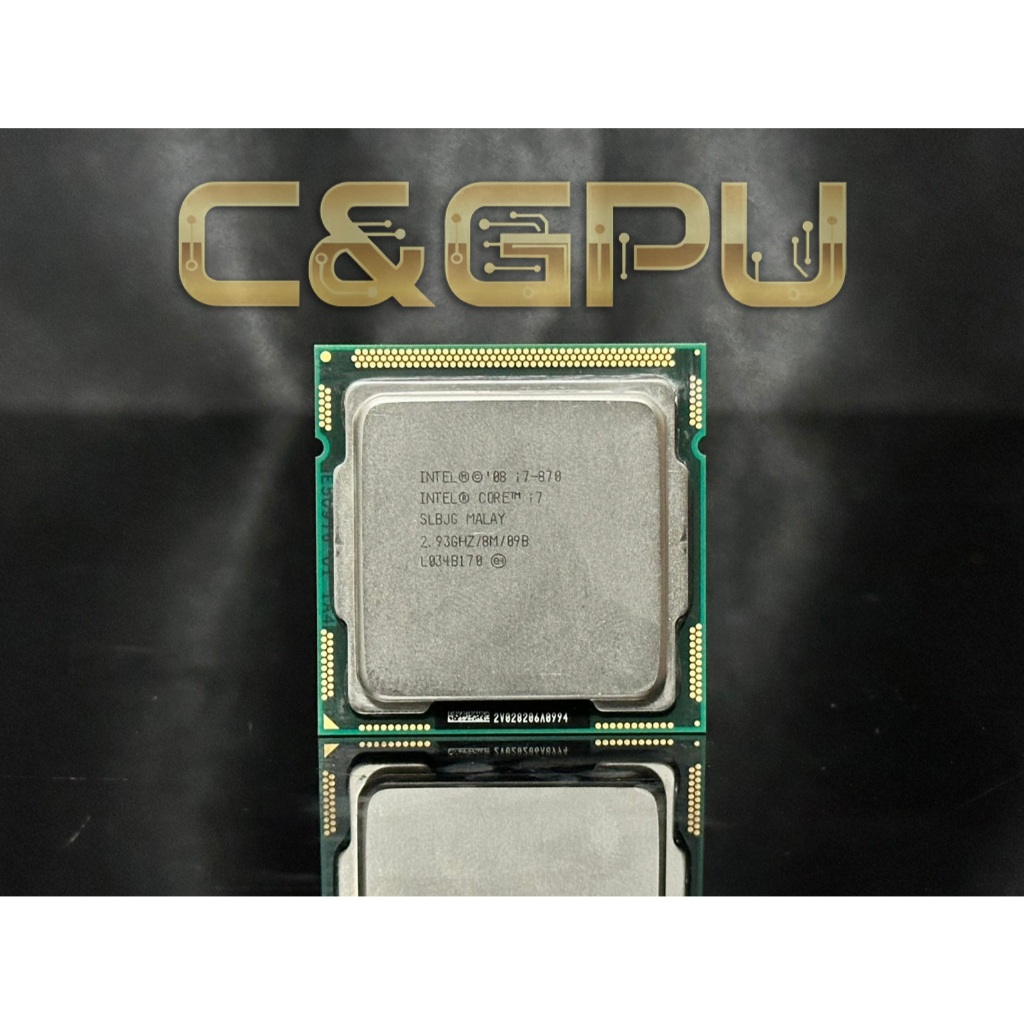 (ฟรี!! ซิลิโคลน)Intel® Core™ i7 870 socket 1156 4คอ 8เทรด สินค้าอยู่ในประเทศไทย มีสินค้าเลย (1 MONTH