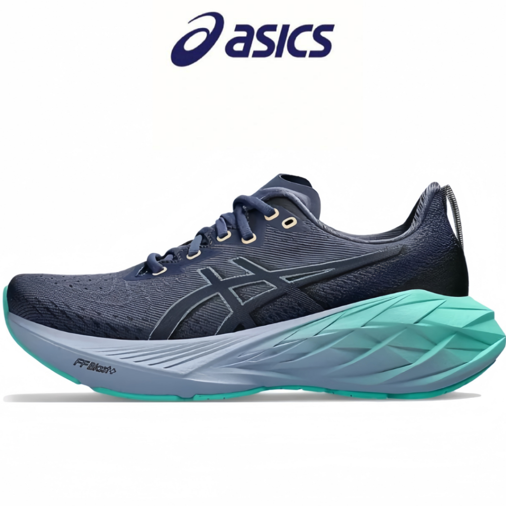 ASICS Novablast 4 Lei Lan（ของแท้ 100 %）รองเท้าวิ่ง