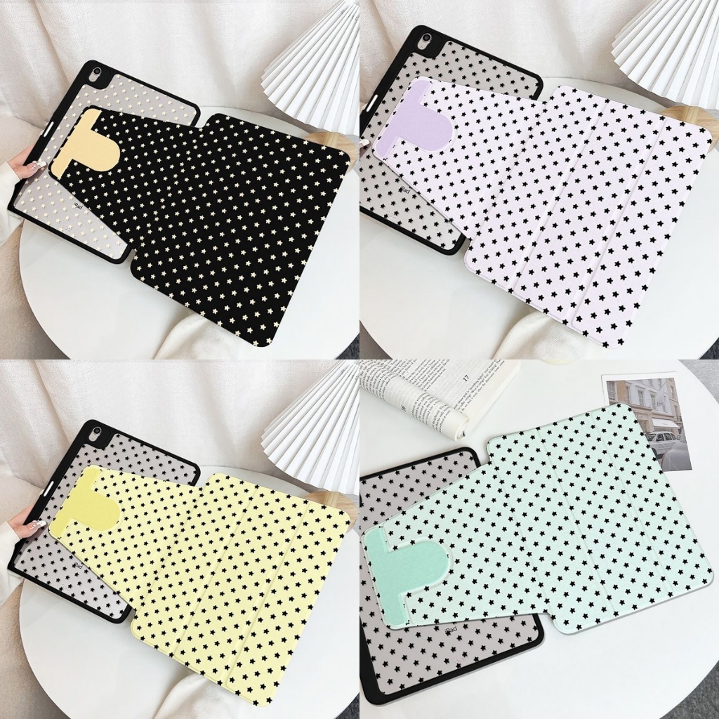 พร้อมส่ง เคสiPadหมุน 360° Air7 Gen11 Gen12 ที่ใส่ปากกา Star case iPad Air8 11/13 Air6 Gen10 Gen9/8 – โปรปัง
