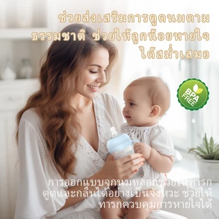 Dr.isla ขวดนม ขวดนมเด็กแรกเกิด กันลม ไร้BPA/BPS จุกนมนุ่ม เบา ล้างง่าย ทนทาน 3ขนาด(5oz/8oz/11oz) PP15