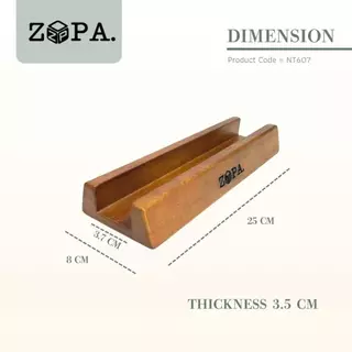 NT607-608 ที่ตั้งเขียงเอนเกรนไม้จามจุรี ขนาด M/L Zopa Acacia Endgrain board stand size M/L
