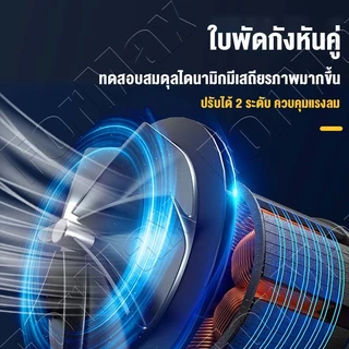 เครื่องเป่าลมร้อน 2500W 2ระดับ จอแสดงผลอุณหภูมิ 50-650 ความเร็วพัดลมปรับได้ ใช้สำหรับฟิล์มหดบรรจุภัณฑ์ฟิล์มรถยนต์เพื