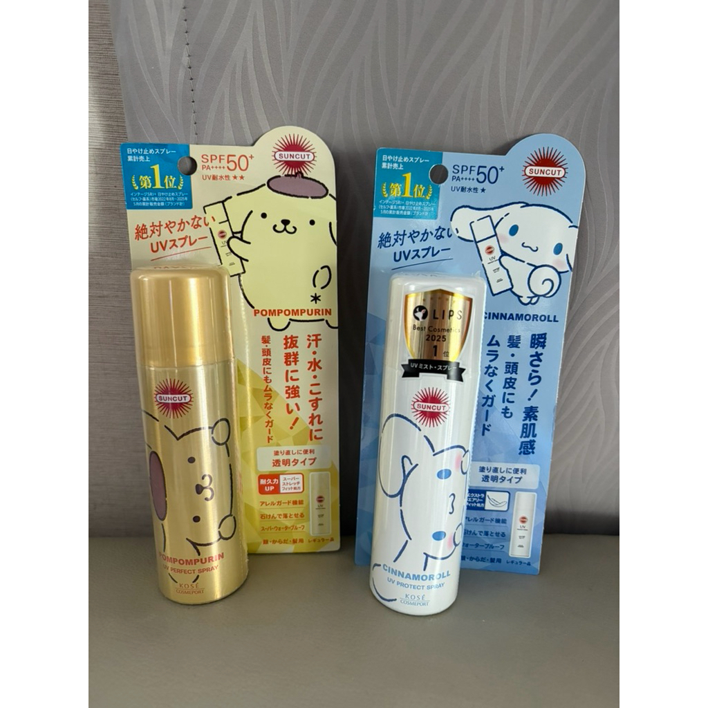 Kose Suncut x Sanrio SPF50+ PA++++ สเปรย์กันแดดซานริโอ้
