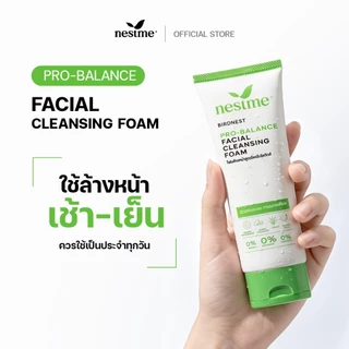 NESTME PRO-BALANCE FACIAL CLEANSING FOAM เนสท์มี โปร-บาลานซ์ เฟเชี่ยล คลีนซิ่ง โฟม 100มล.