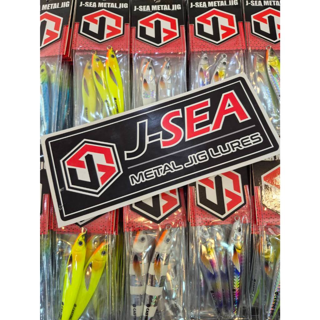 เหยื่อจิ๊ก J-Sea รุ่น Casting ขนาด 40-60g สำหรับงานแคสจิ๊กโดยตรง ทรงนี้ลงไว ปั่นเบามือมาก งานละเอียดสีสวยมาก