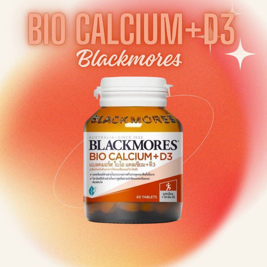 Blackmores Bio Calcium + D3 (60 tabs)