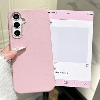 เคส For Samsung A56 A07 A55 A17 A05S A16 A15 A54 A06 A36 A35 S24 S25 S26 Ultra A54 A34 A26 S23 S24 A27 A37 A57 ลักษณะผิว