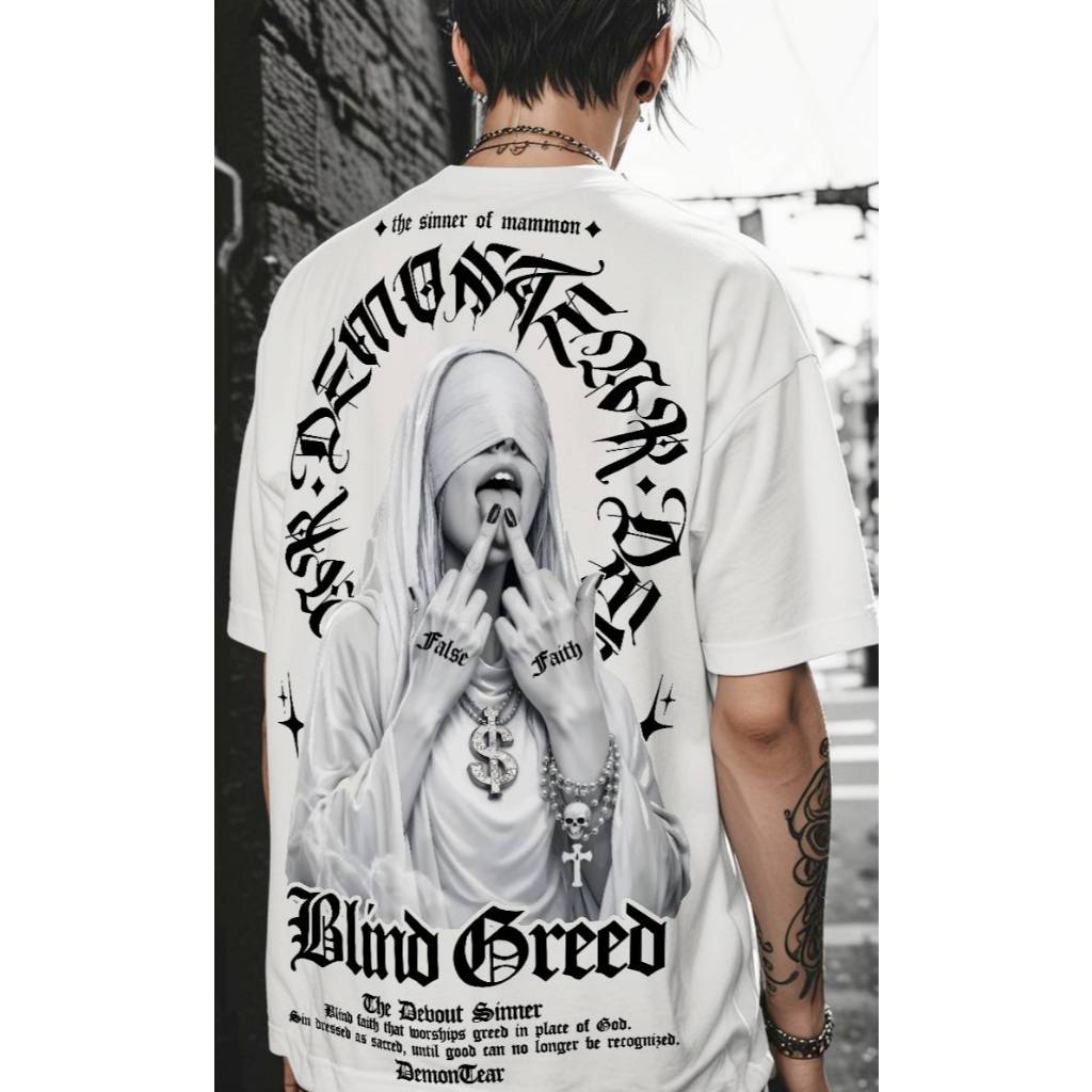 เสื้อ DemonTear " Blind Greed "