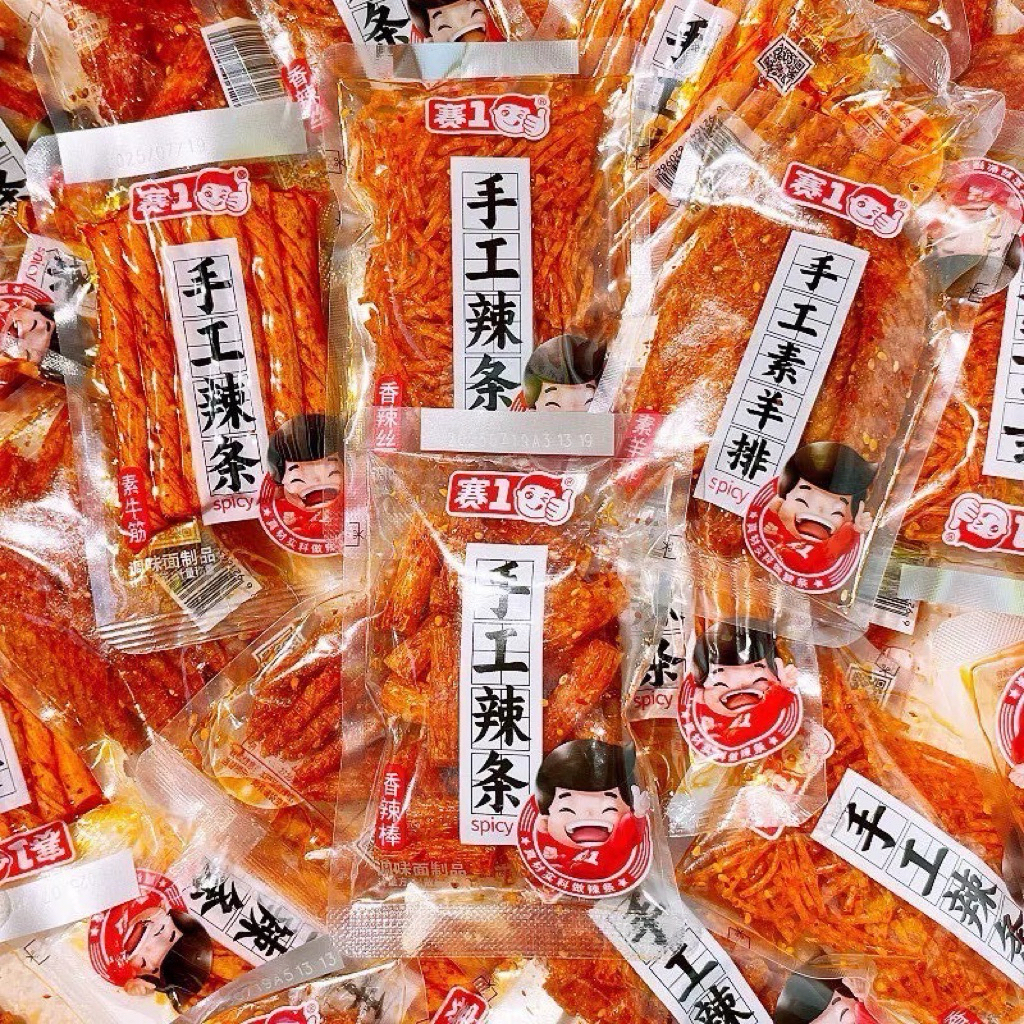 (เซท10ห่อ) ล่าเถียว หม่าล่า เผ็ดชาสะใจ สินค้าขายดี รสต้นตำหรับแท้จากจีน(วันเดือนปีบนสินค้าคือวันผลิต ไม่ใชหมดอายุ) ราคาถูก Shopee Lazada