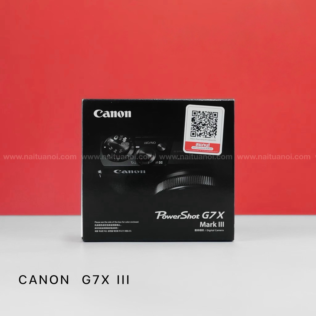 ‼️พร้อมส่ง‼️ Canon PowerShot G7X Mark III Black / Silver
