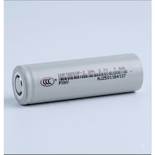 ถ่านชาร์จหัวแบน แบตเตอรี่ลิเธียม 18650 PXNY แท้ 2,000 mAh 5C ความจุจริง 2,150 mAh