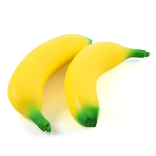 PP-4541 ของเล่นยางทรงกล้วย บีบมีเสียง กัดเพลิน น้องหมาชอบมาก ปลอดภัย พร้อมส่ง 🍌🐶💖