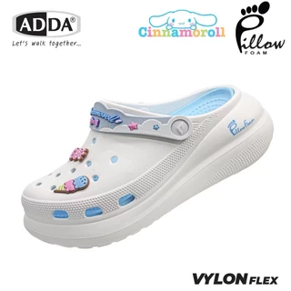 รองเท้าแตะ รองเท้าลำลองหัวโต ผู้หญิง ADDA Pillow Foam ลาย Cinnamoroll ลิขสิทธิ์แท้ รุ่น 5PF01B7W7 (ไซส์ 1-7) #32-40