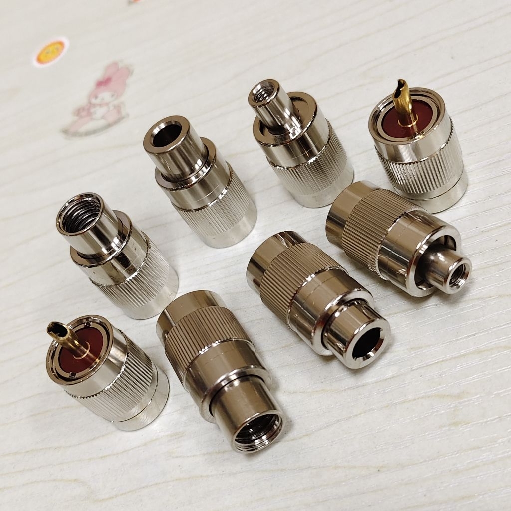 #ขั้วสายนำสัญญาณPL259-RG58-RG8-5DFB