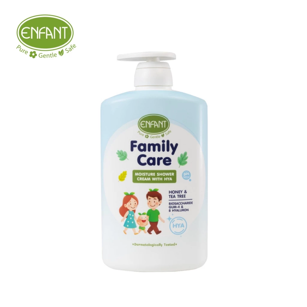 Enfant (อองฟองต์)Family Care ShowerMoisture Shower Cream With HYAสำหรับเด็ก3ปีขึ้นไป