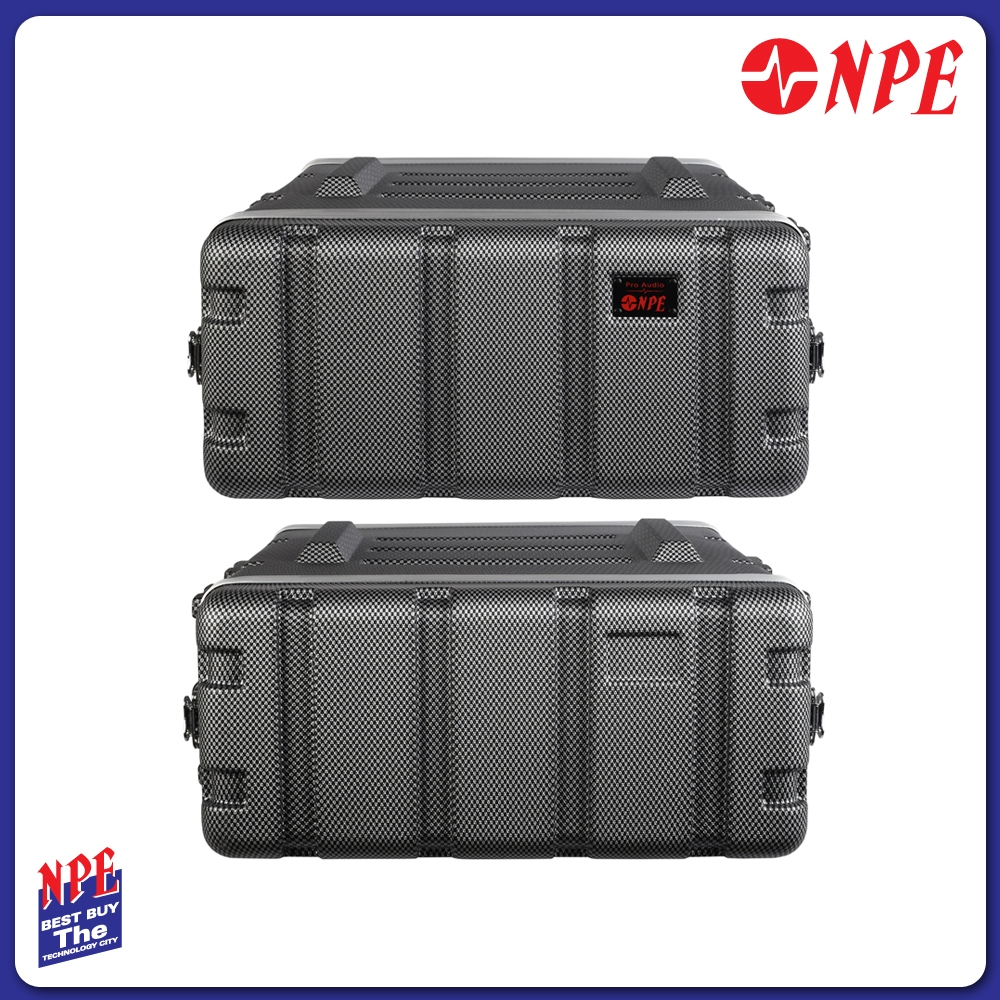 NPE Rack ABS 4U ลึก 19" สี Kevlar ABS-4UL Kevlar (New)
