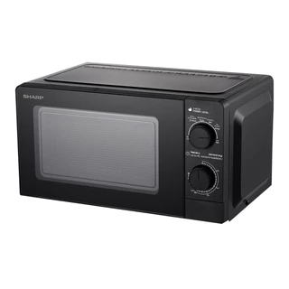 SHARP Microwave ไมโครเวฟ รุ่น R-S20M5TA-B จานหมุนระบบอุ่น ขนาด 20 ลิตร 700 วัตต์