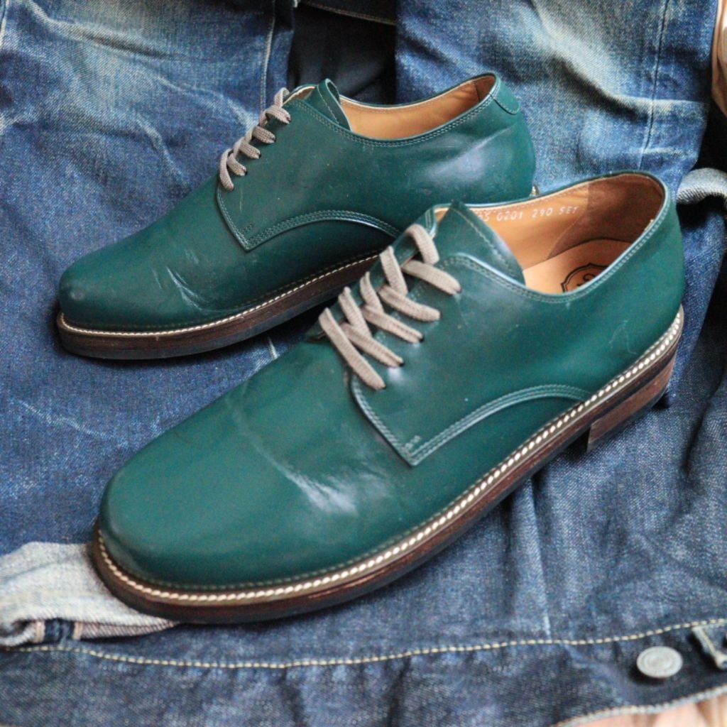 ส่งฟรี 29cm 11US รองเท้า Billy's & Co. Leather Stuff Company Vibram sole by OldShoes