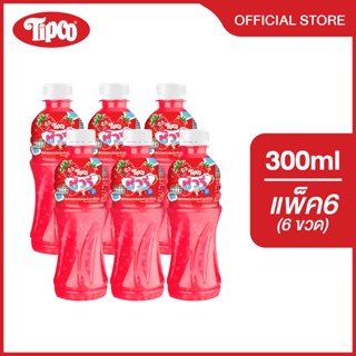 ทิปโก้ ชิววี่ เครื่องดื่มกลิ่นผลไม้ สตรอว์เบอร์รีผสมเนื้อวุ้…