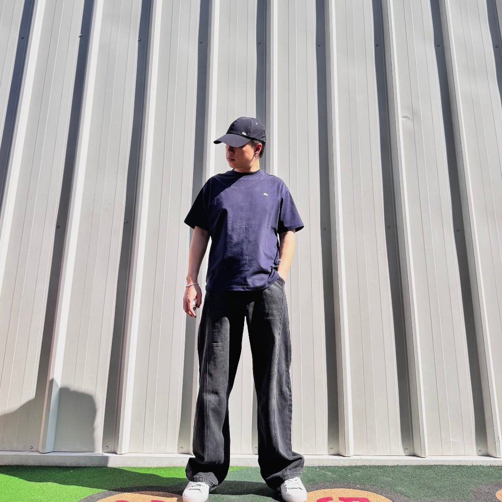 Baggy Curve Jeans - กางเกงขาโค้ง รุ่น 217 NBG